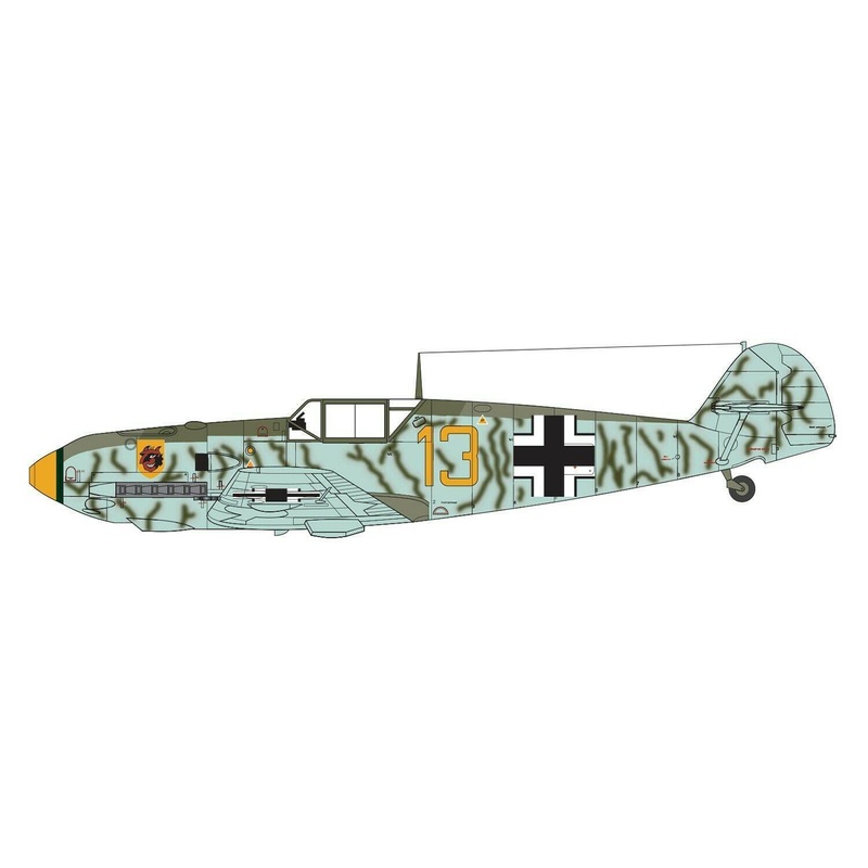 Airfix 1/72 Scale Messerschmitt Bf109E-4 1:72