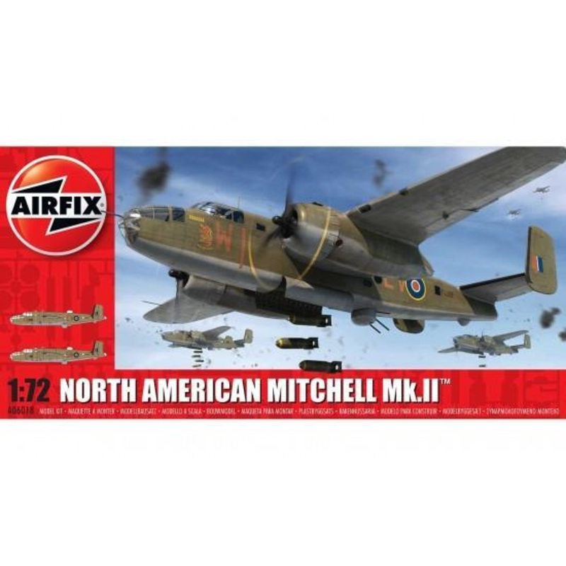 Airfix 1/72 Scale North American Mitchell Mk.II 1/72