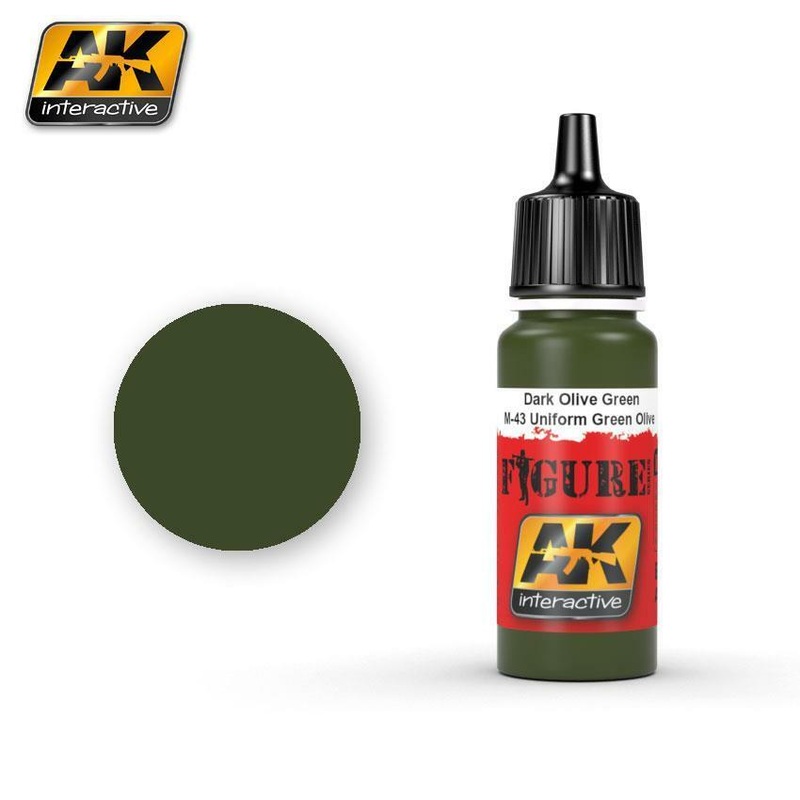 AK ACRYLIC PAINT BRONZE GREEN / SPLITTERMUSTER GREEN SPOTS- 17ml
