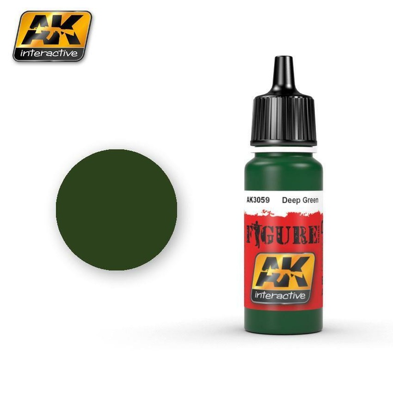 AK ACRYLIC PAINT DEEP GREEN- 17ml