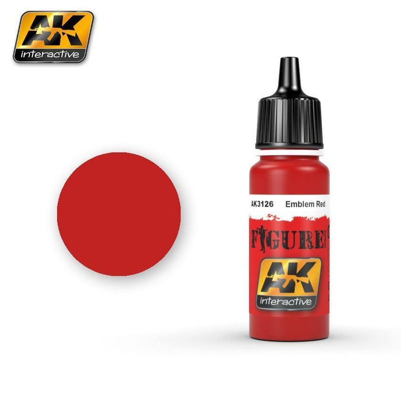 AK ACRYLIC PAINT EMBLEM RED- 17ml