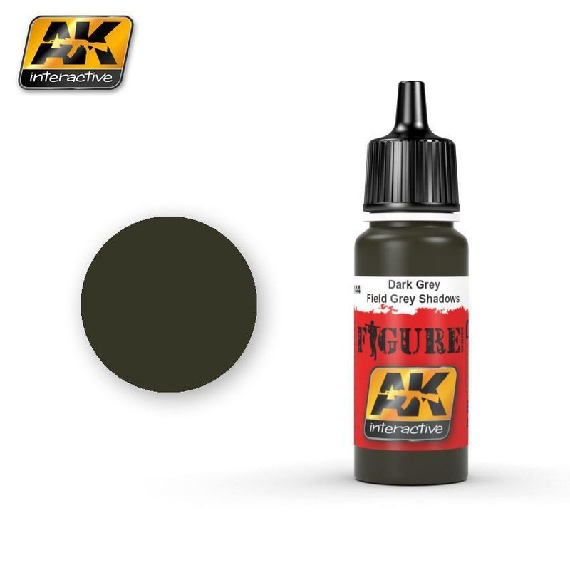 AK ACRYLIC PAINT FIELD GREY SHADOWS- 17ml