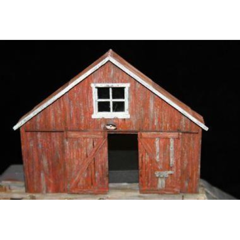 1/72 Scale vignette wooden barn/  shed