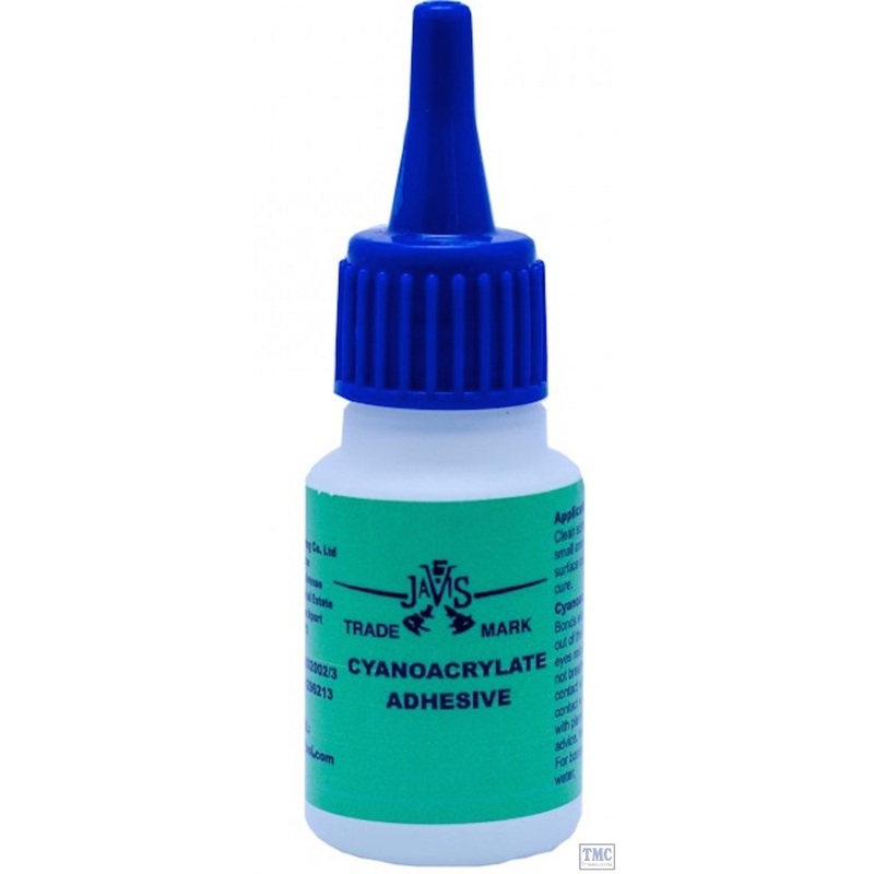 20GRM JAVIS BLUE SUPERGLUE LOW VISCOSITY – THIN