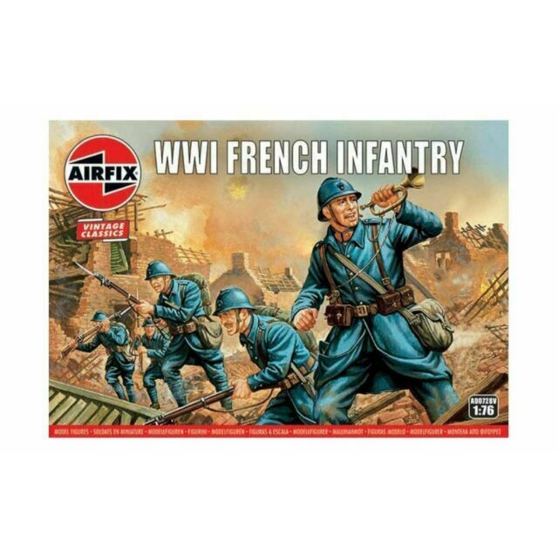 Airfix 1/72 Scale WW1 French Infantry