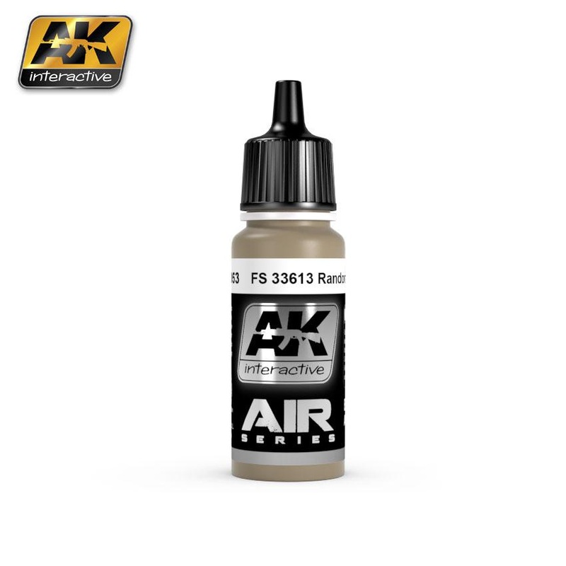 AK ACRYLIC PAINT AIRCRAFT SERIES FS 33613 RADOME TAN- 17ml