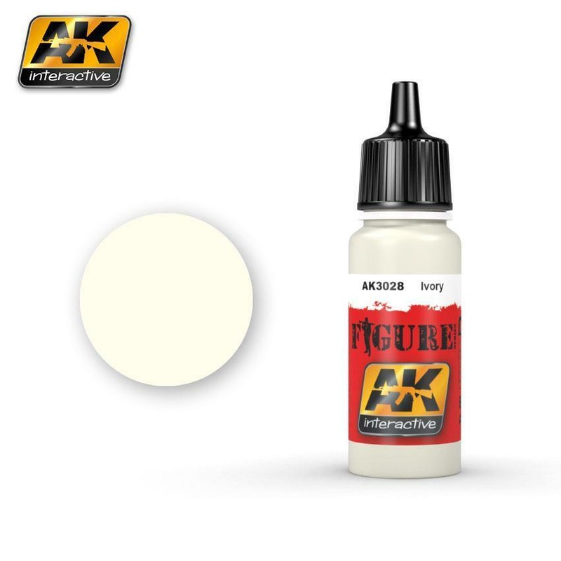 AK ACRYLIC PAINT IVORY- 17ml