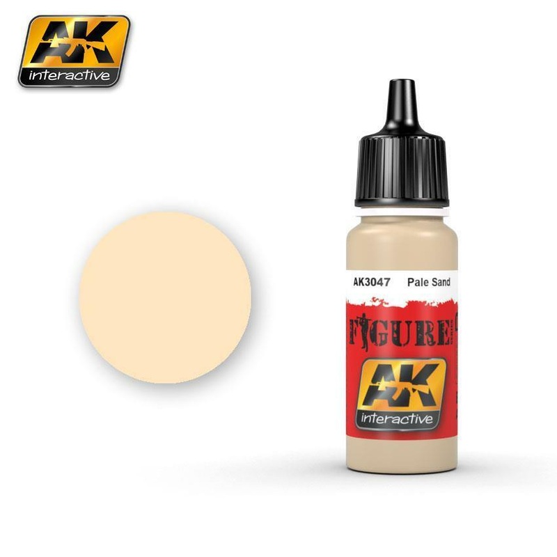 AK ACRYLIC PAINT PALE SAND- 17ml