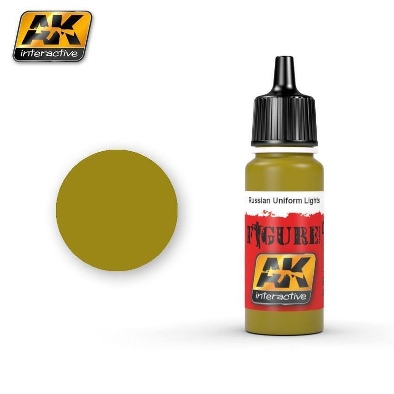 AK ACRYLIC PAINT RUSSIAN UBNIFORM LIGHTS- 17ml