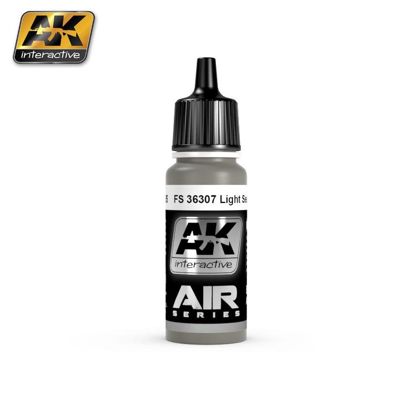 AK ACRYLIC PAINT AIRCRAFT SERIES FS 36307 LIGHT SEA GREY- 17ml