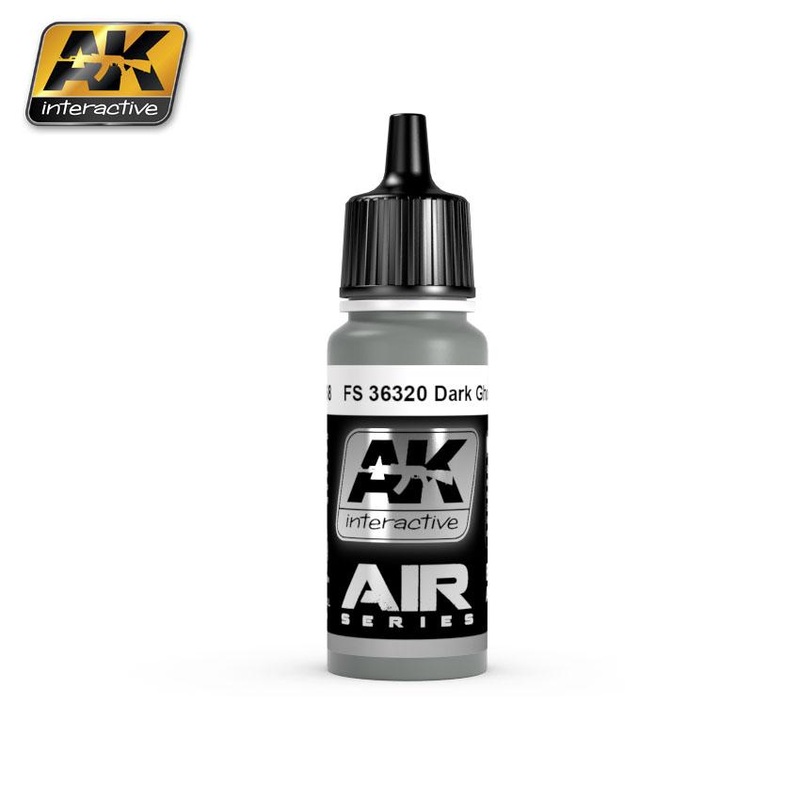 AK ACRYLIC PAINT AIRCRAFT SERIES FS 36320 DARK GOSHT GREY- 17ml