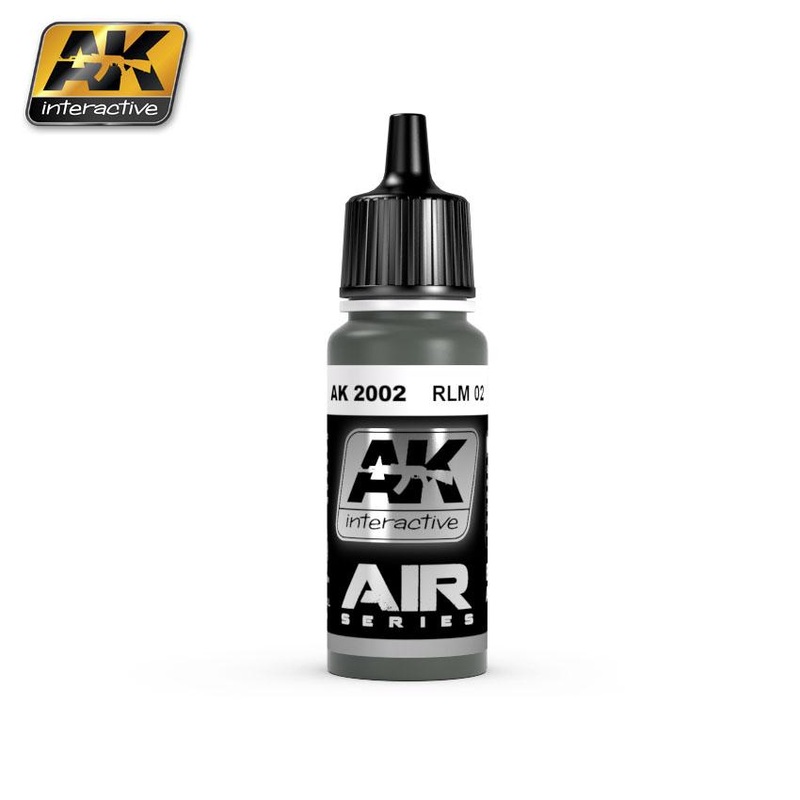 AK ACRYLIC PAINT AIRCRAFT SERIES RLM 02- 17ml