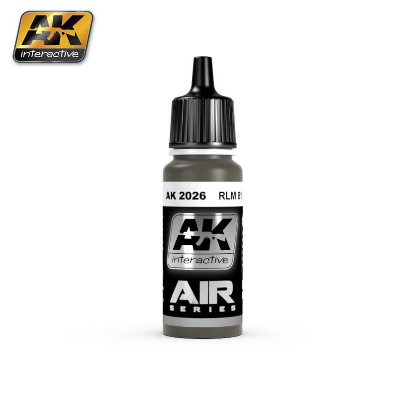 AK ACRYLIC PAINT AIRCRAFT SERIES RLM 61 / RLM 81- 17ml