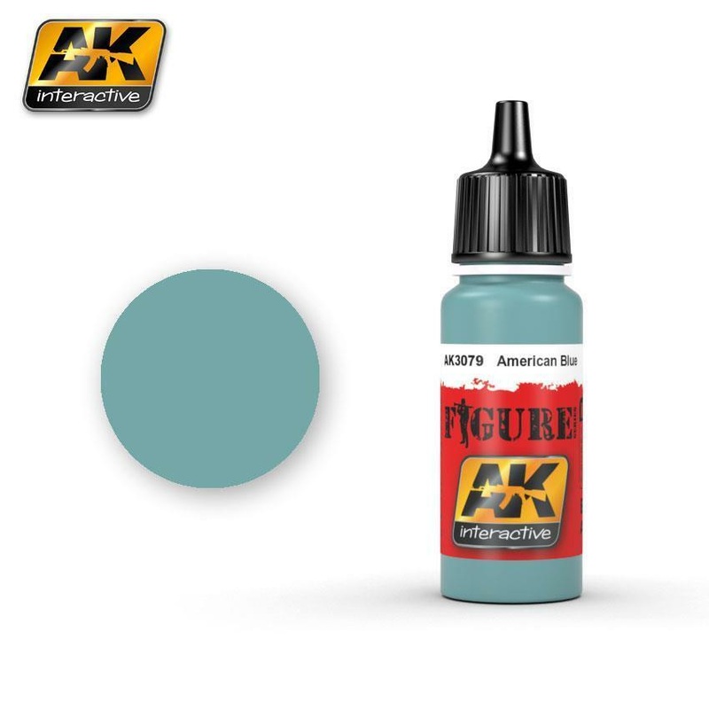 AK ACRYLIC PAINT AMERICAN BLUE- 17ml