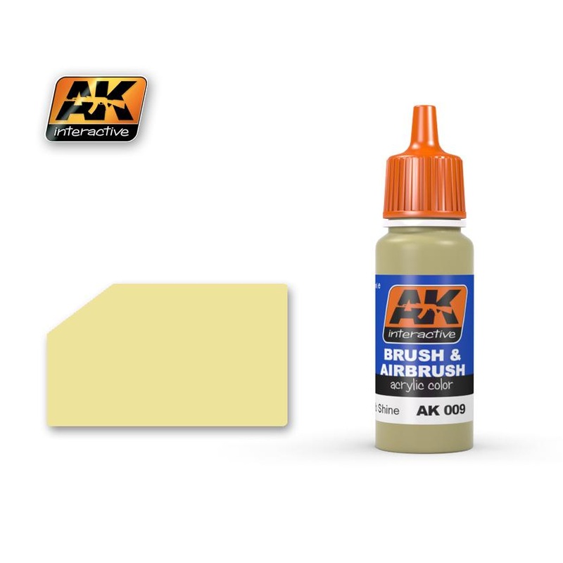 AK ACRYLIC PAINT DUNKELGELB SHINE- 17ml