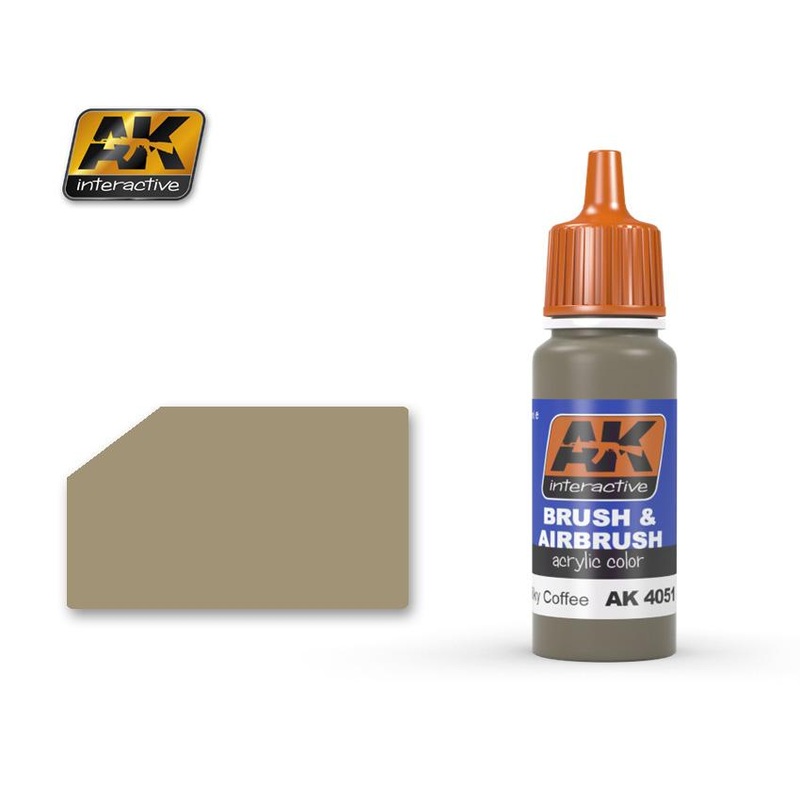 AK ACRYLIC PAINT FRENCH MILKY COFFE- 17ml