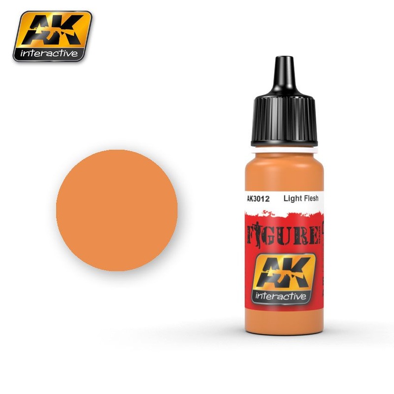 AK ACRYLIC PAINT LIGHT FLESH- 17ml