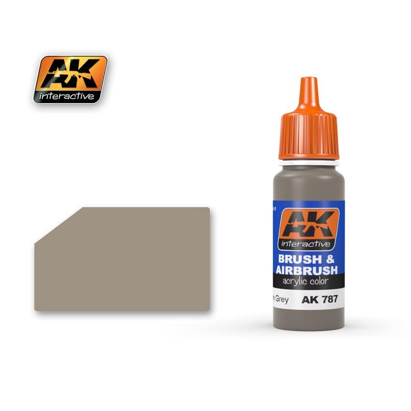 AK ACRYLIC PAINT MEDIUM GREY- 17ml