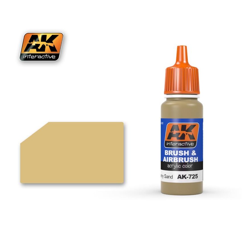 AK ACRYLIC PAINT NEW IRAQUI ARMY SAND- 17ml
