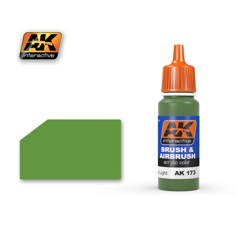 AK ACRYLIC PAINT OLIVGRN LIGHT- 17ml