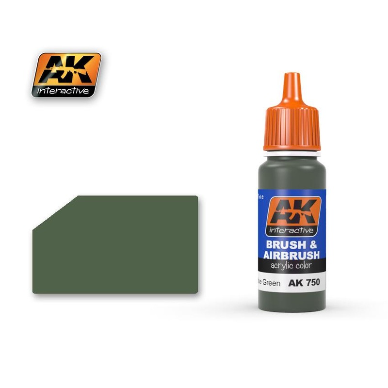 AK ACRYLIC PAINT PROTECTIVE GREEN- 17ml