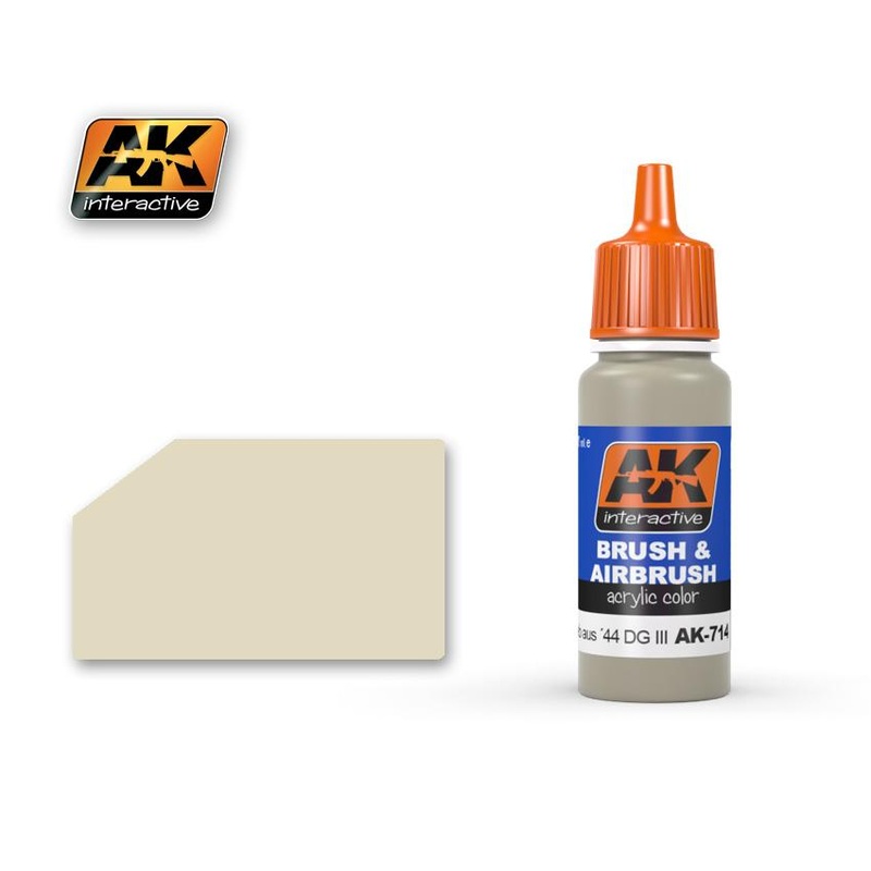 AK ACRYLIC PAINT RAL7028 DUNKELGELB AUS 44 DG III- 17ml