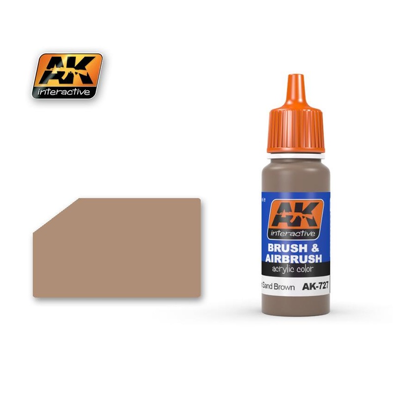 AK ACRYLIC PAINT RAL8031 F9 GERMAN SAND BROWN- 17ml