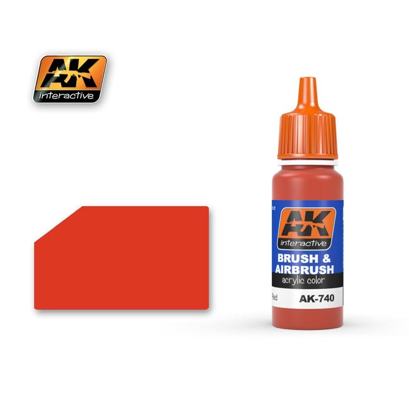 AK ACRYLIC PAINT RED- 17ml