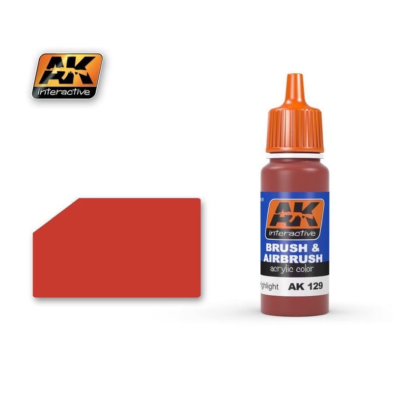 AK ACRYLIC PAINT RED PRIMER HIGH LIGHTS- 17ml