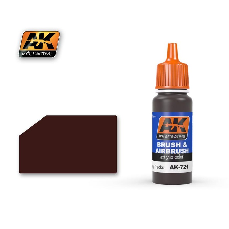 AK ACRYLIC PAINT RUSTY TRACKS- 17ml
