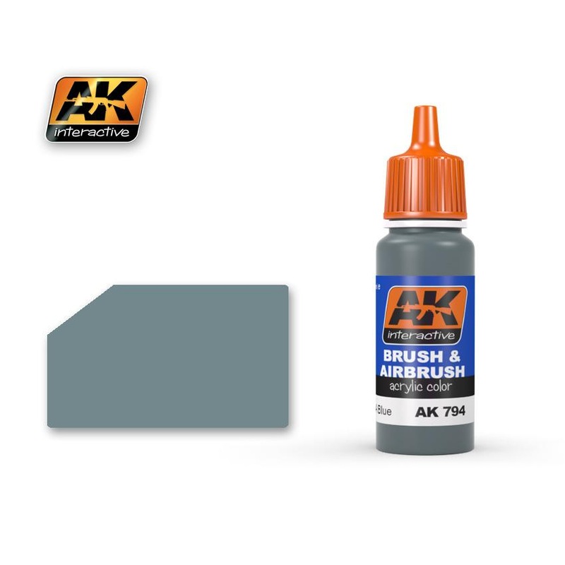 AK ACRYLIC PAINT SLA BLUE- 17ml