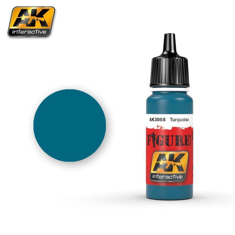 AK ACRYLIC PAINT TURQUOISE – 17ml