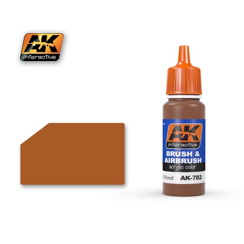 AK ACRYLIC PAINT VARNISHED WOOD- 17ml