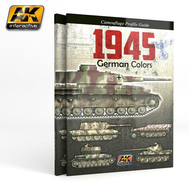 AK INTERACTIVE BOOK – 1945 GERMAN COLORS PROFILE GUIDE