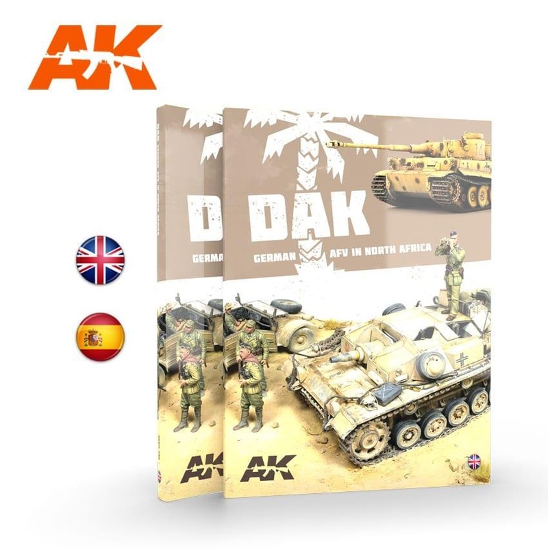 AK Interactive Book -DAK German AFV in North Africa – English