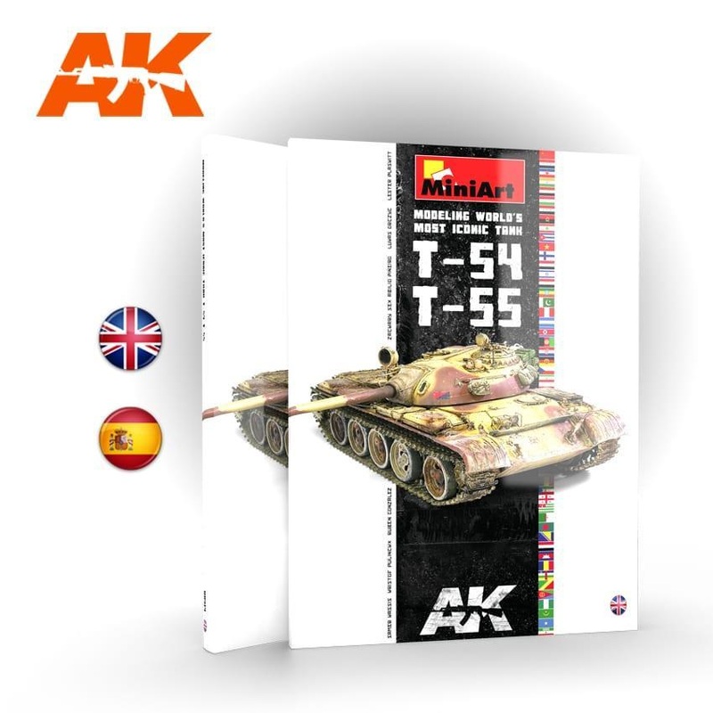 AK Interactive Book -T-54/T-55 Modeling World’s Most Iconic Tank – English