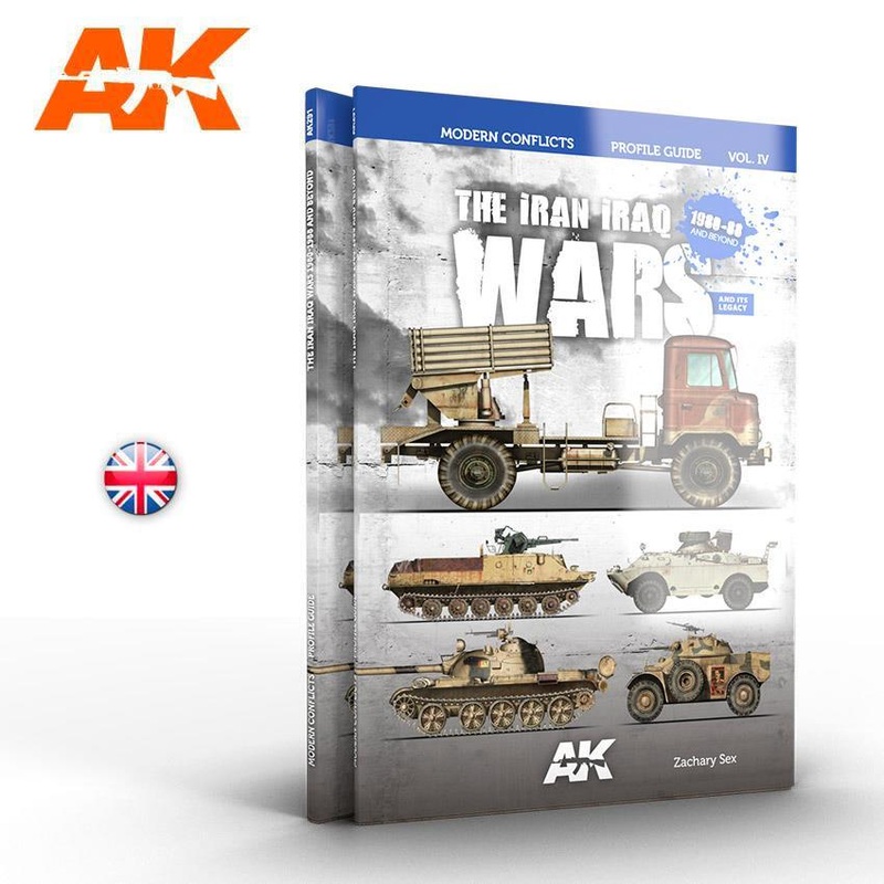 AK Interactive Book THE IRAN IRAQ WAR 1980-1988 MODERN CONFLICTS PROFILE GUIDE VOL. IV