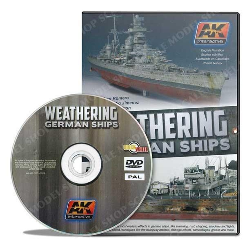 AK INTERACTIVE DVD – WEATHERING GERMAN SHIPS (PAL)