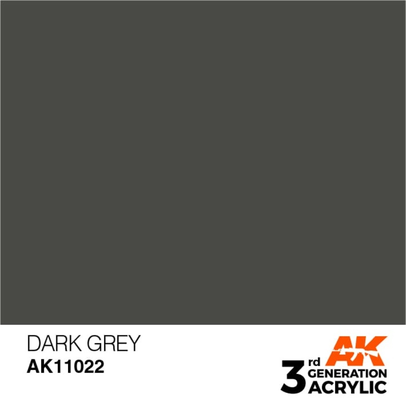 AK Interactive Gen 3 – Dark Grey 17ml