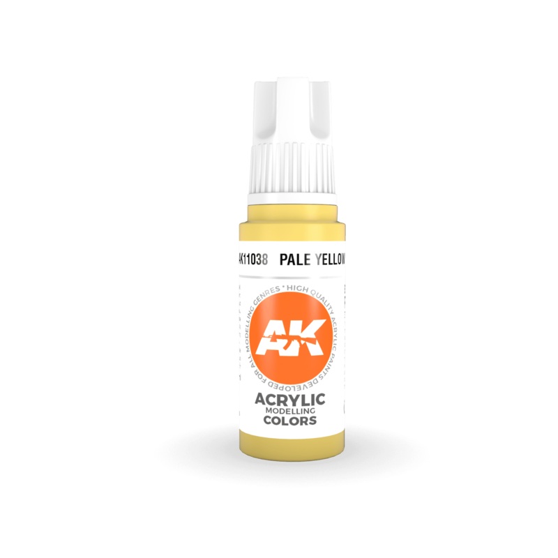 AK Interactive Gen 3 – Pale Yellow 17ml