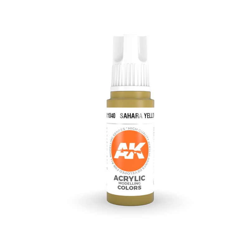 AK Interactive Gen 3 – Sahara Yellow 17ml
