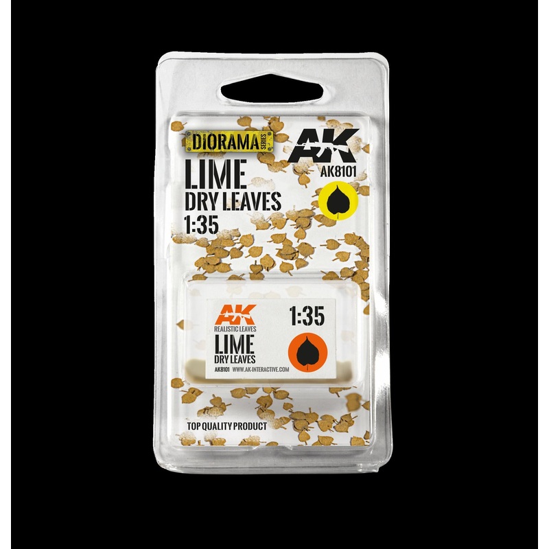 AK Interactive – LIME 1:35 scale laser cut leaves