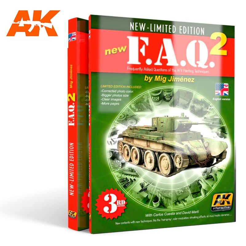 AK INTERACTIVE Book F.A.Q. 2 LIMITED EDITION ENGLISH