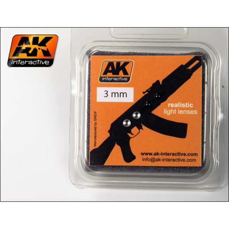 AK INTERACTIVE LIGHT LENSES BLACK & WHITE 3mm