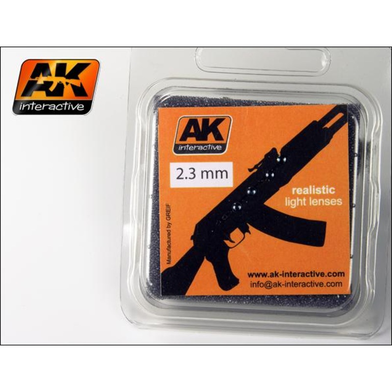 AK INTERACTIVE LIGHT LENSES OPTIC COLOUR 2,3mm