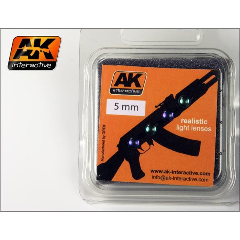 AK INTERACTIVE LIGHT LENSES OPTIC COLOUR 5mm