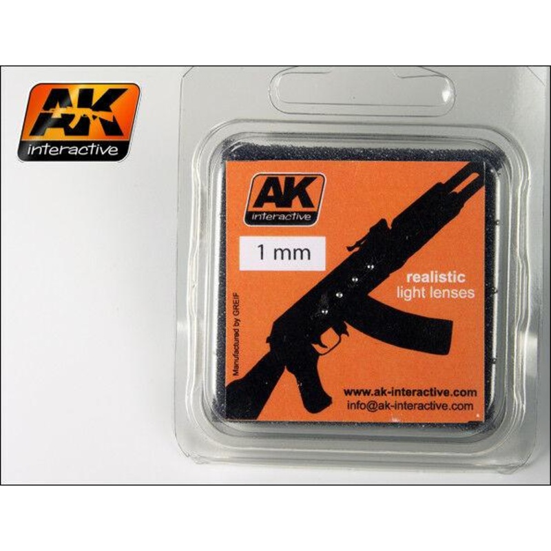 AK INTERACTIVE LIGHT LENSES WHITE 1mm