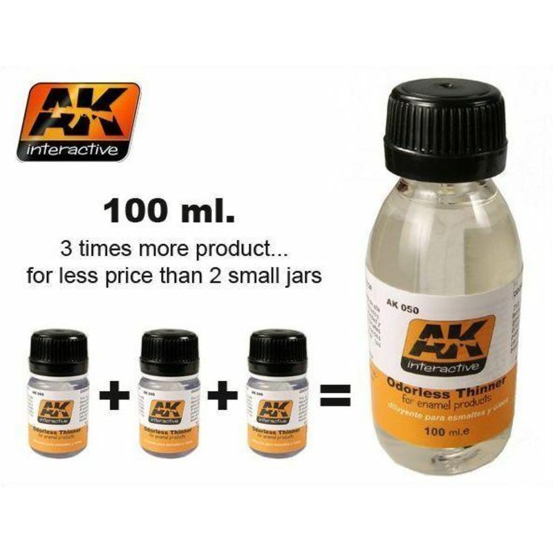 AK INTERACTIVEODORLESS TURPENTINE 100 mL