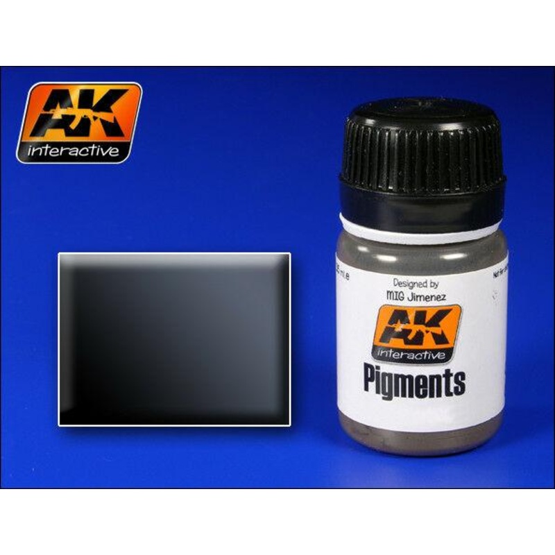 AK PIGMENT COLORS DARK STEEL