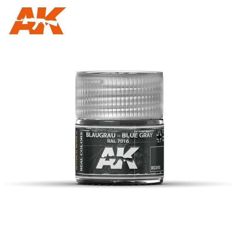 AK Real Color – Blaugrau-Blue Grey RAL 7016 10ml